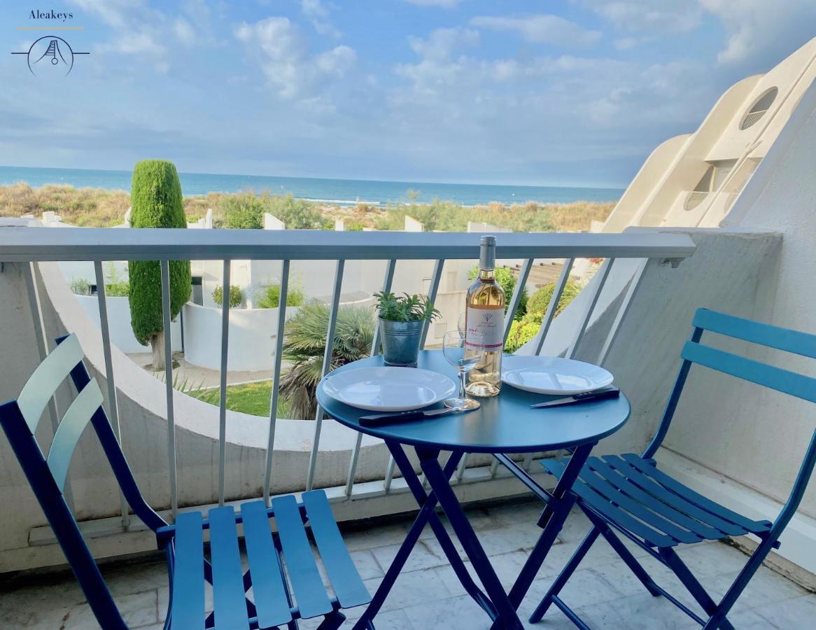 Le Meridien, Beau Studio 3 Etoiles, Vue Mer, Piscine, Wi Fi Et Parking Prive La Grande Motte Luaran gambar